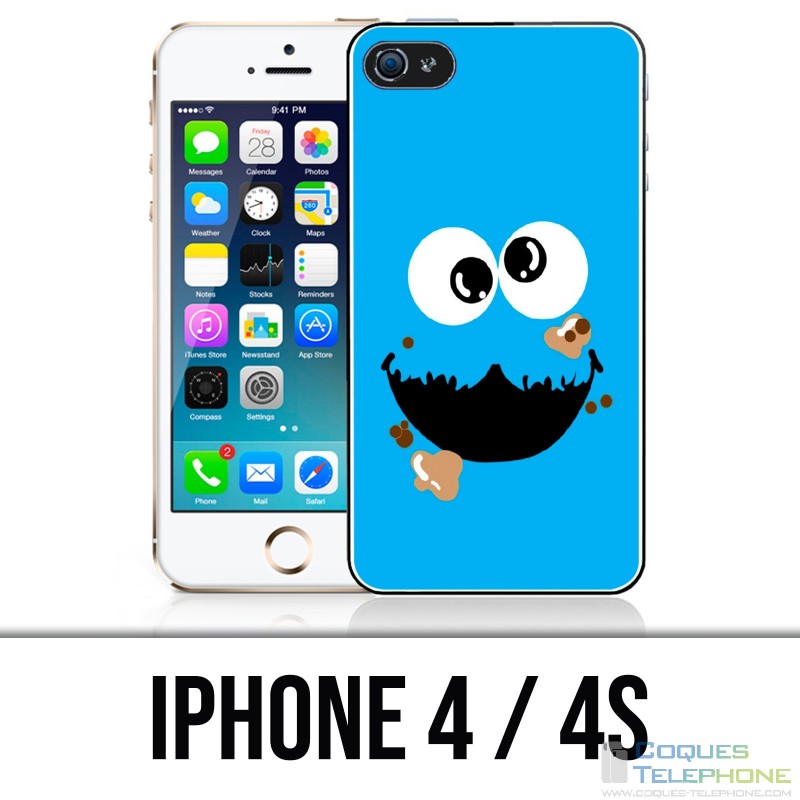 IPhone 4 / 4S Fall - Plätzchen-Monster-Gesicht