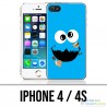 Custodia per iPhone 4 / 4S - Cookie Monster Face