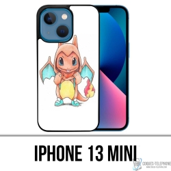 Coque iPhone 13 Mini - Pokemon Bébé Salameche