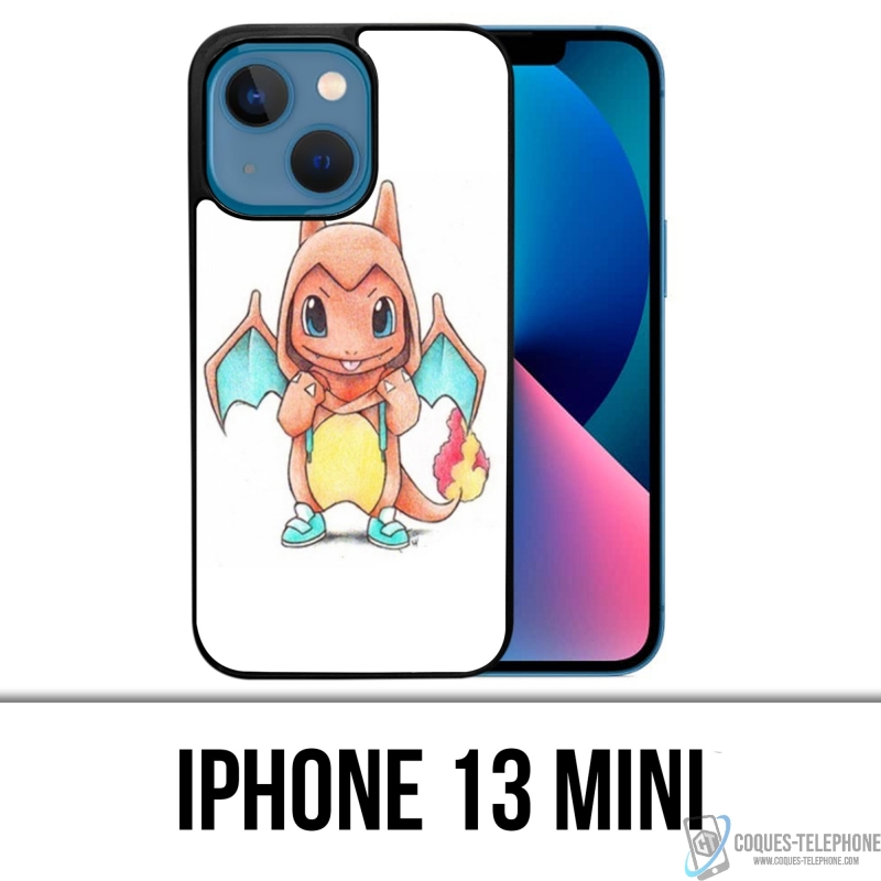 Custodia Mini iPhone 13 - Pokemon Baby Salameche