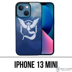 IPhone 13 Mini Case - Pokémon Go Team Blau Grunge