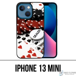 Coque iPhone 13 Mini - Poker Dealer