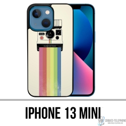Coque iPhone 13 Mini - Polaroid Arc En Ciel Rainbow