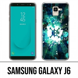 Samsung Galaxy J6 Hülle - One Piece Neon Green