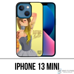Coque iPhone 13 Mini - Princesse Belle Gothique