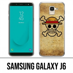 Carcasa Samsung Galaxy J6 - Logotipo vintage de una pieza
