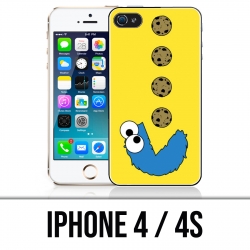 Coque iPhone 4 / 4S - Cookie Monster Pacman