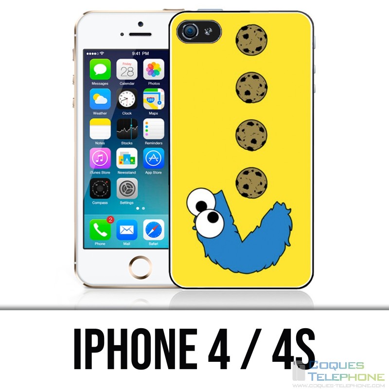 Funda iPhone 4 / 4S - Cookie Monster Pacman