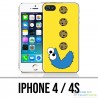 IPhone 4 / 4S Case - Cookie Monster Pacman