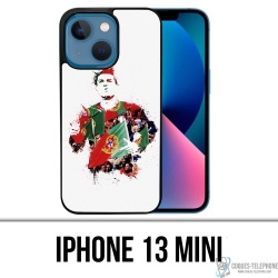 IPhone 13 Mini Case - Ronaldo Football Splash