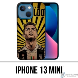 Coque iPhone 13 Mini - Ronaldo Juventus Poster