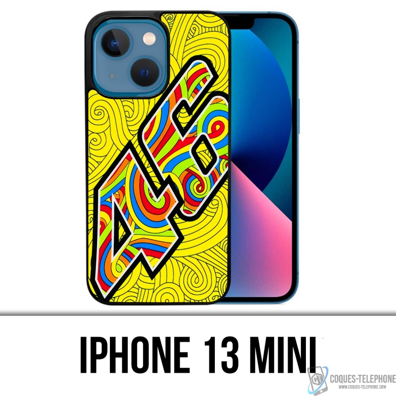 Coque iPhone 13 Mini - Rossi 46 Waves