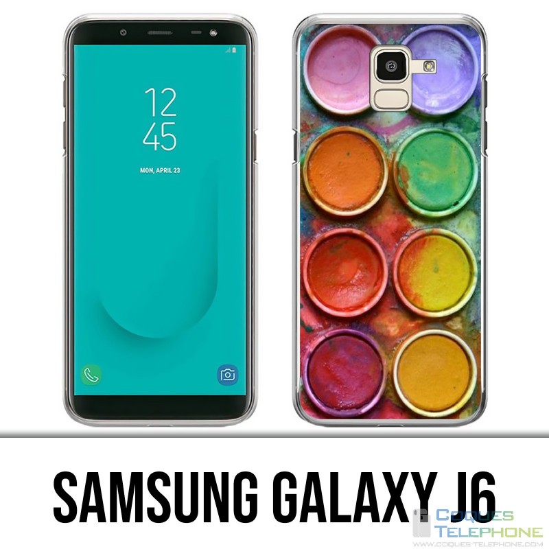 Coque Samsung Galaxy J6 - Palette Peinture