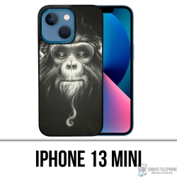 Coque iPhone 13 Mini - Singe Monkey