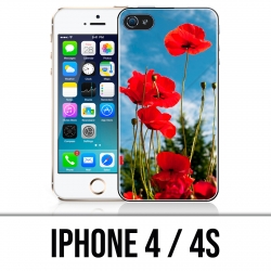 IPhone 4 / 4S case - Poppies 1