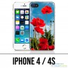 Custodia per iPhone 4 / 4S - Papaveri 1