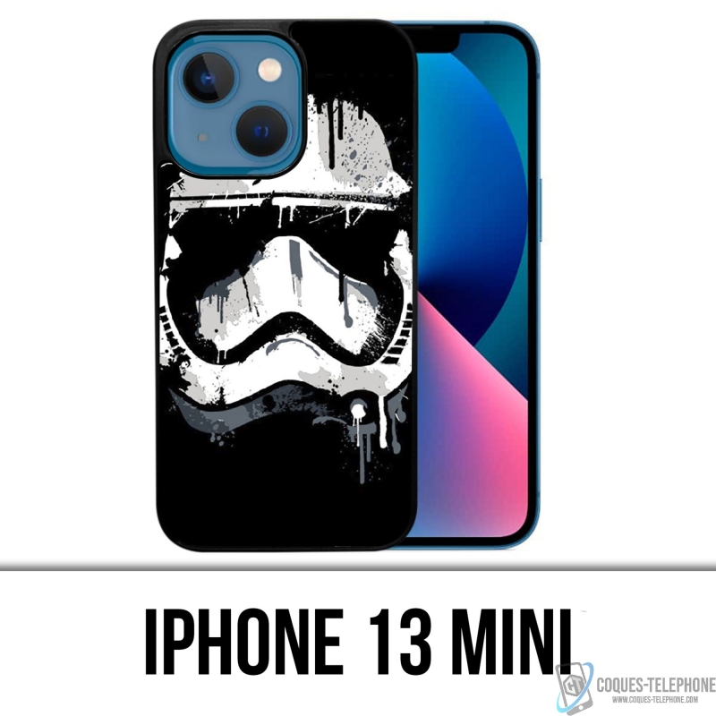 IPhone 13 Mini Case - Stormtrooper Paint