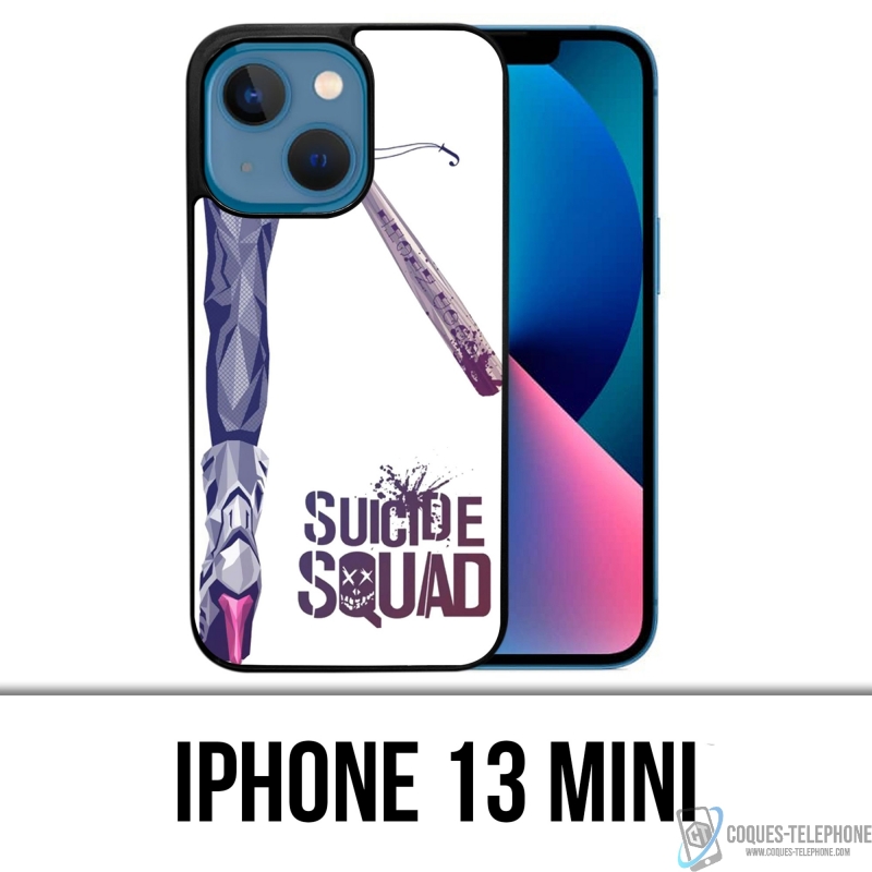 Funda para iPhone 13 Mini - Suicide Squad Leg Harley Quinn
