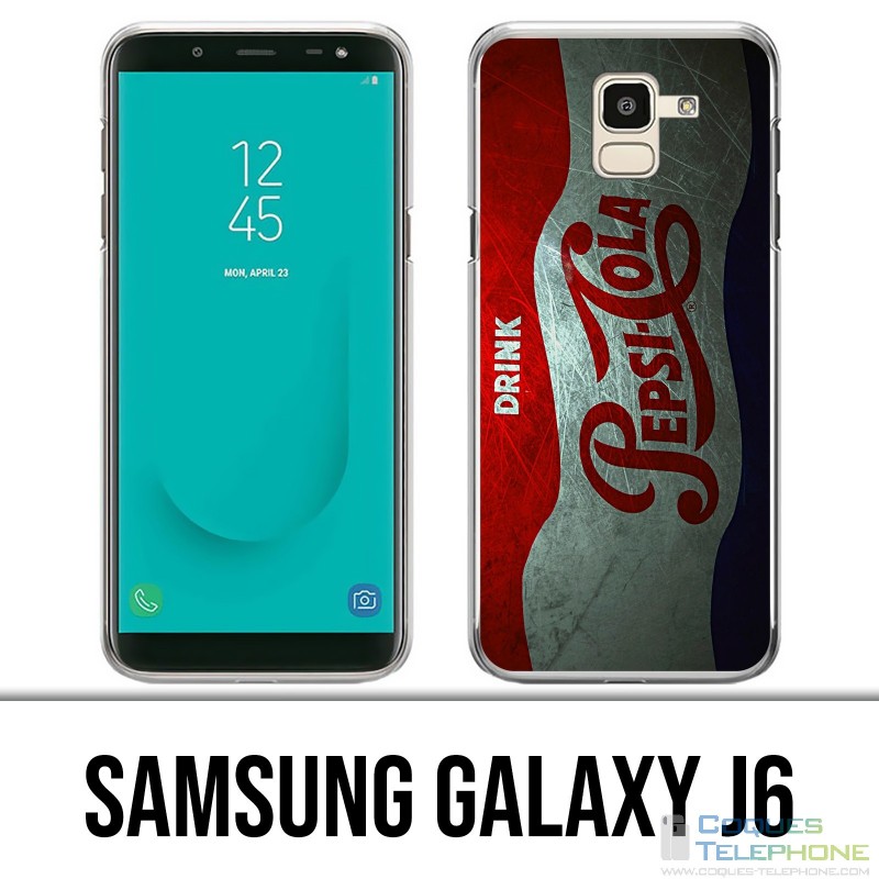 Coque Samsung Galaxy J6 - Pepsi Vintage