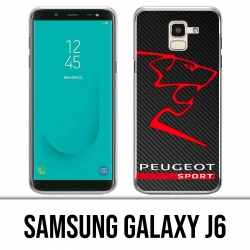 Samsung Galaxy J6 Hülle - Peugeot Sport Logo