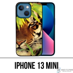 IPhone 13 Mini Case - Tiger Leaves