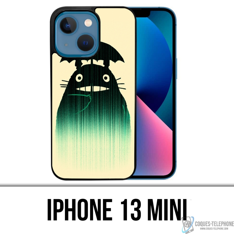 Coque iPhone 13 Mini - Totoro Parapluie