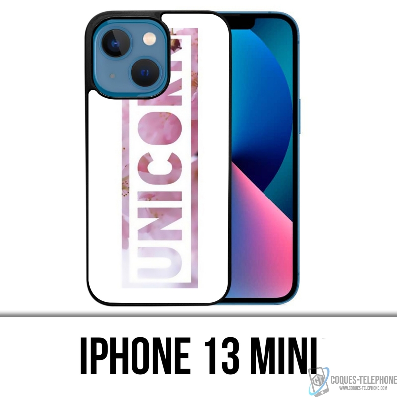 IPhone 13 Mini Case - Einhorn Blumen Einhorn