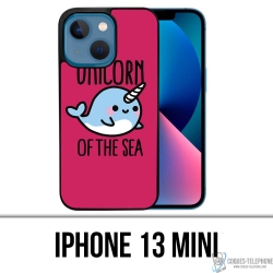Coque iPhone 13 Mini - Unicorn Of The Sea