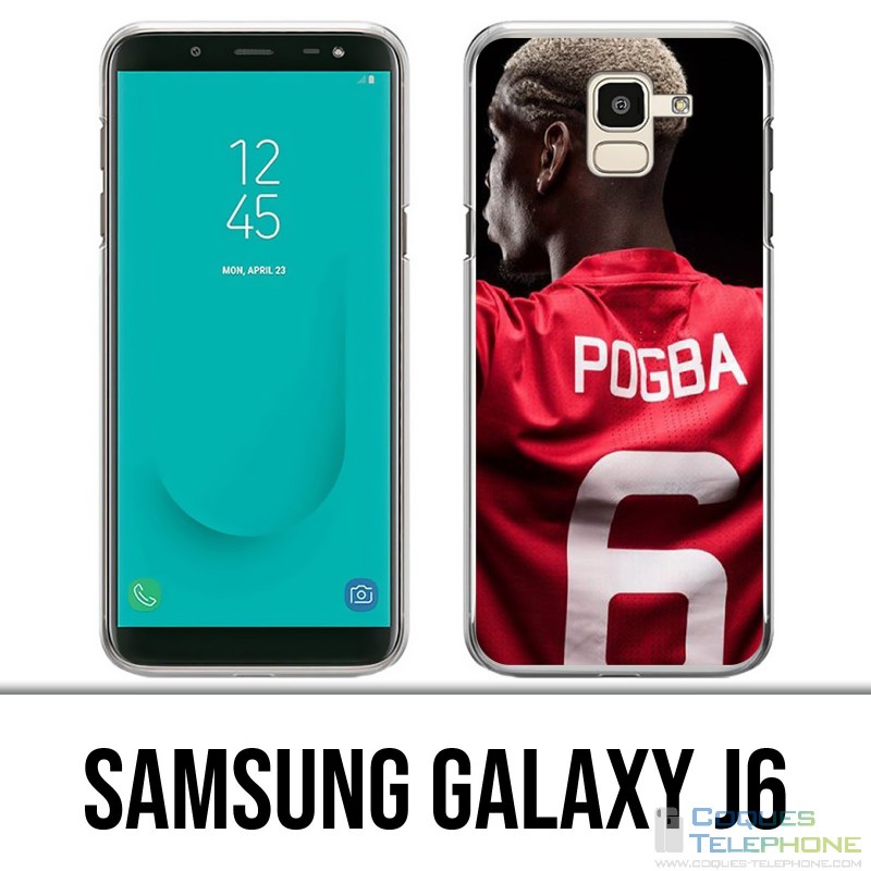 Coque Samsung Galaxy J6 - Pogba Manchester