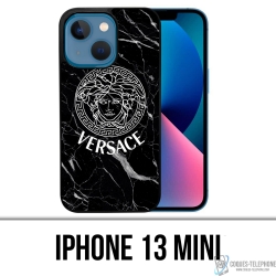 Funda para iPhone 13 Mini - Versace Black Marble