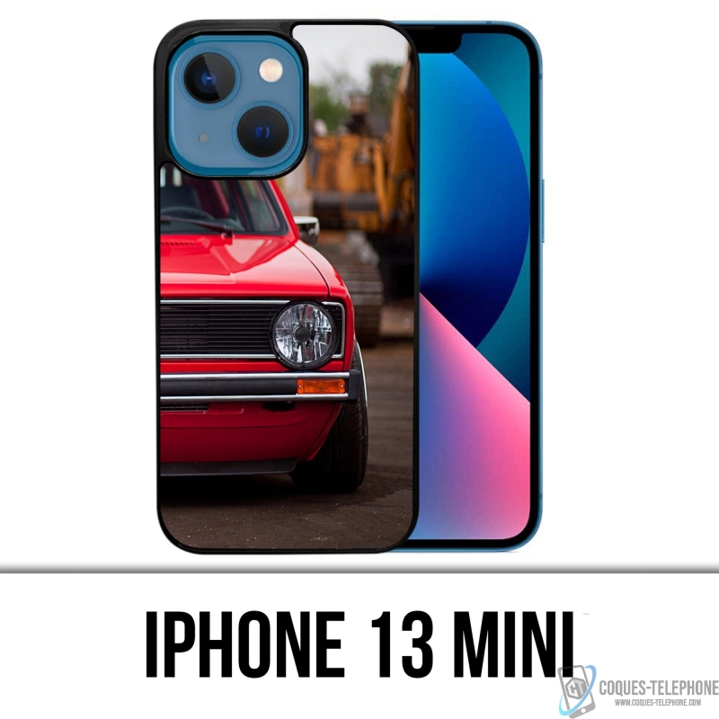 Coque iPhone 13 Mini - Vw Golf Vintage