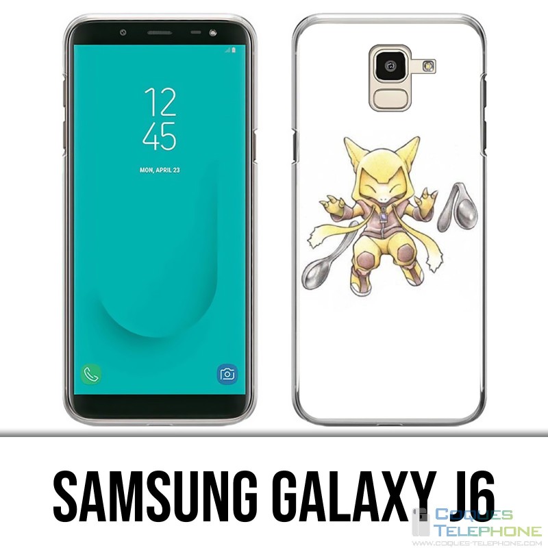 Samsung Galaxy J6 Hülle - Abra Baby Pokemon