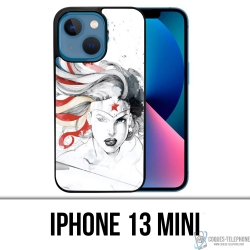Custodia Mini iPhone 13 - Wonder Woman Arte