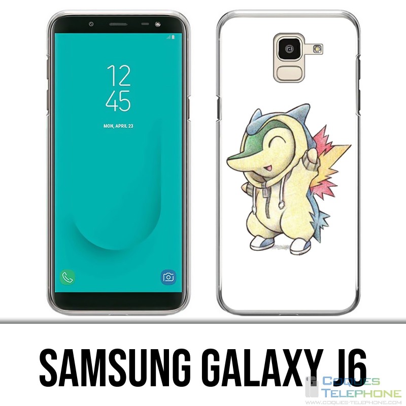 Funda Samsung Galaxy J6 - Pokémon baby héricendre