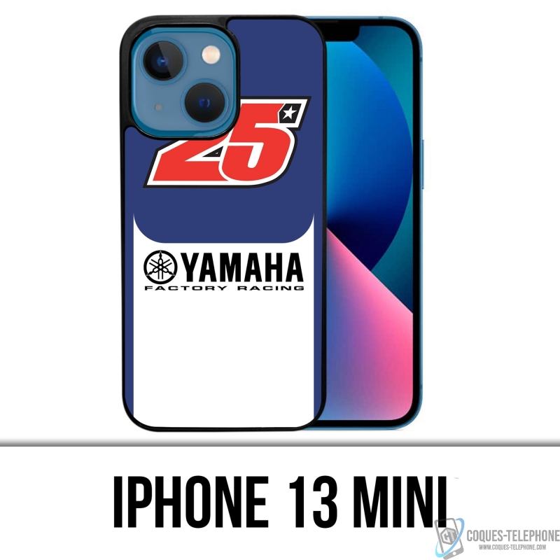 Coque iPhone 13 Mini - Yamaha Racing 25 Vinales Motogp