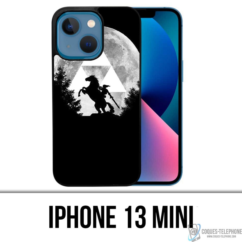 Custodia IPhone 13 Mini - Zelda Moon Trifoce