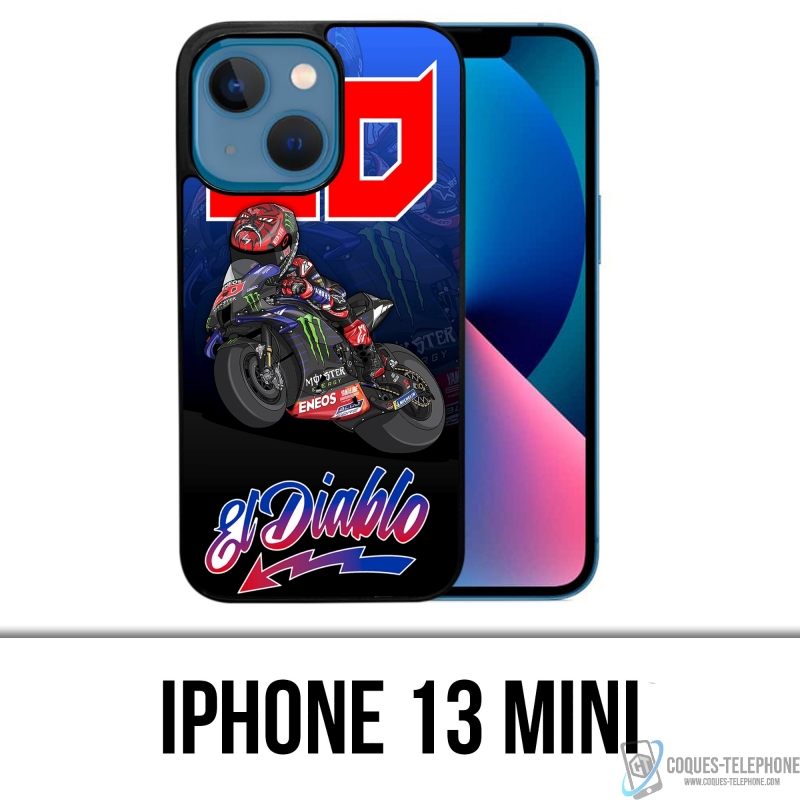 Cover IPhone 13 Mini - Quartararo 21 Cartoon