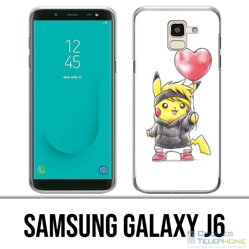 Custodia Samsung Galaxy J6 - Pokémon bambino Pikachu