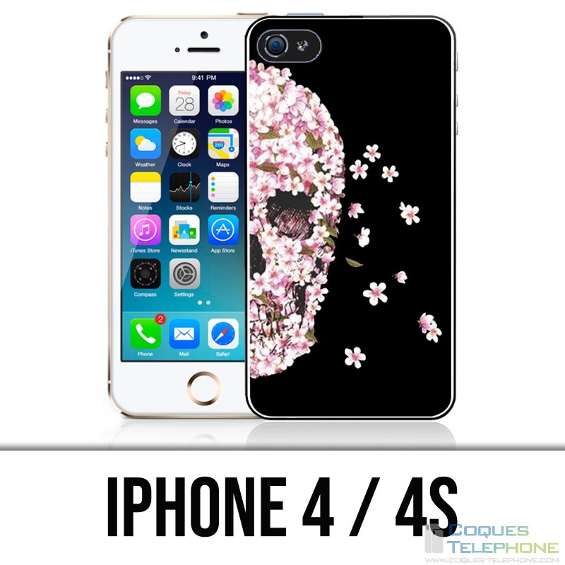 Funda iPhone 4 / 4S - Crane Flowers 2