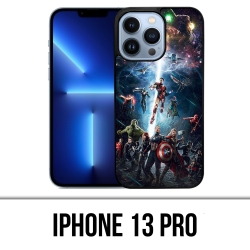 Funda para iPhone 13 Pro - Vengadores Vs Thanos