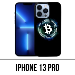Cover iPhone 13 Pro - Logo Bitcoin