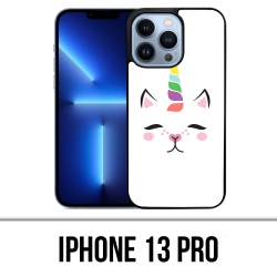 Cover iPhone 13 Pro - Gato Unicornio