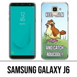 Coque Samsung Galaxy J6 - Pokémon Go Catch Roucool