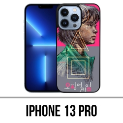 Coque iPhone 13 Pro - Squid Game Girl Fanart