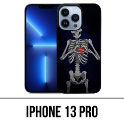 Coque iPhone 13 Pro - Coeur Squelette