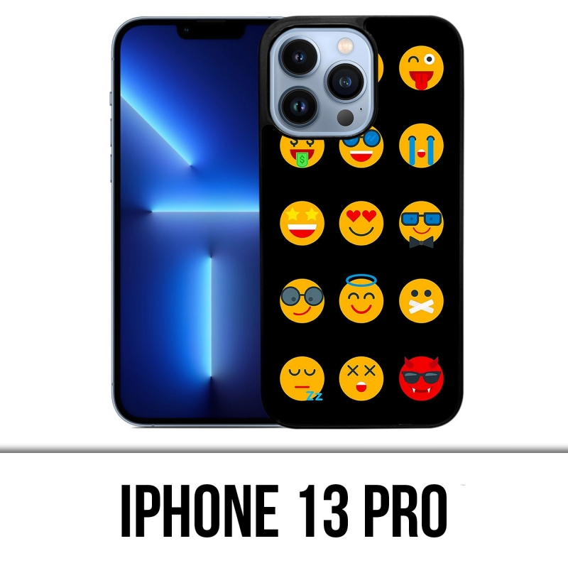 Coque iPhone 13 Pro - Emoji