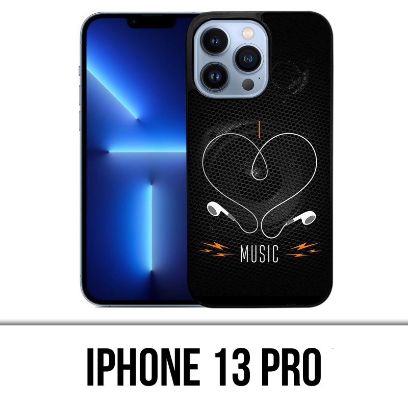 IPhone 13 Pro case - I Love Music