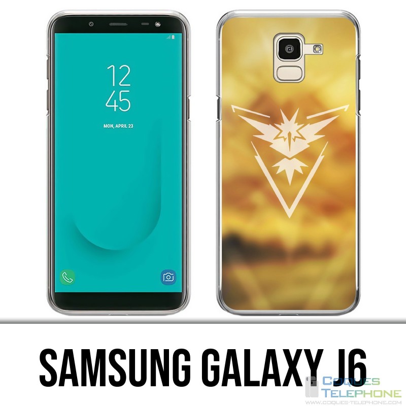 Samsung Galaxy J6 case - Pokémon Go Team Yellow