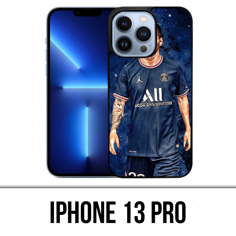 Cover iPhone 13 Pro - Messi PSG Paris Splash