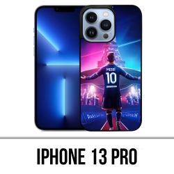 IPhone 13 Pro case - Messi PSG Paris Eiffel Tower